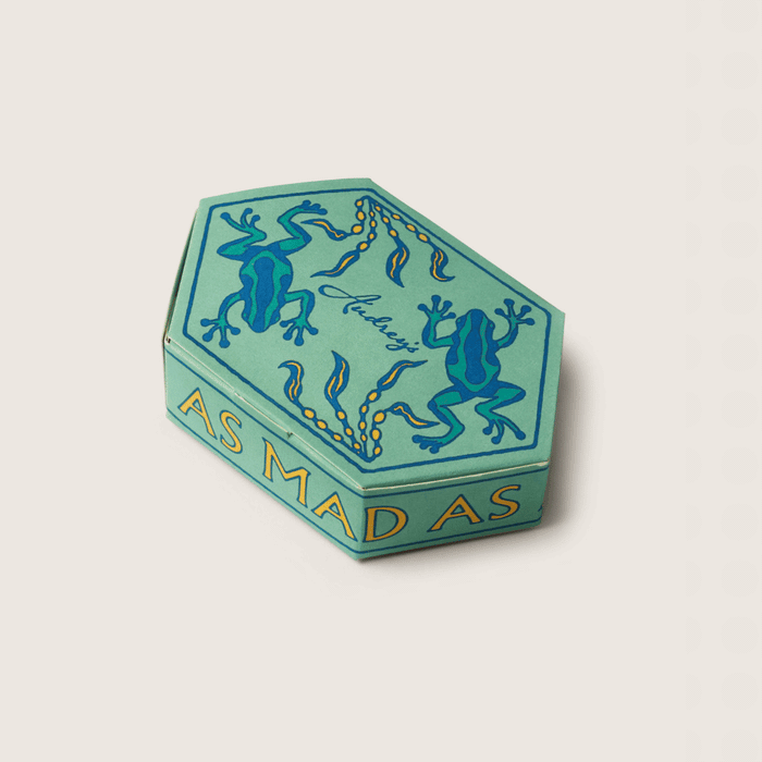 Audrey's Mad as a Box of Frogs: 2 Handmade Milk Chocolate Frogs - 40g Gift Box