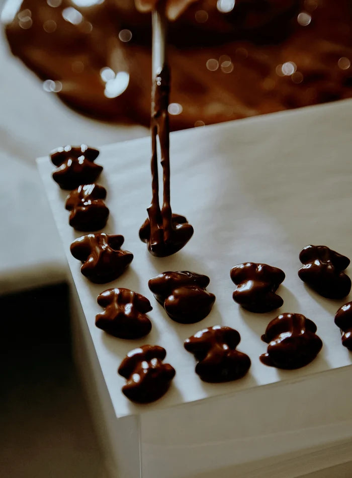 Audrey's Mad as a Box of Frogs: 2 Handmade Milk Chocolate Frogs - 40g Gift Box