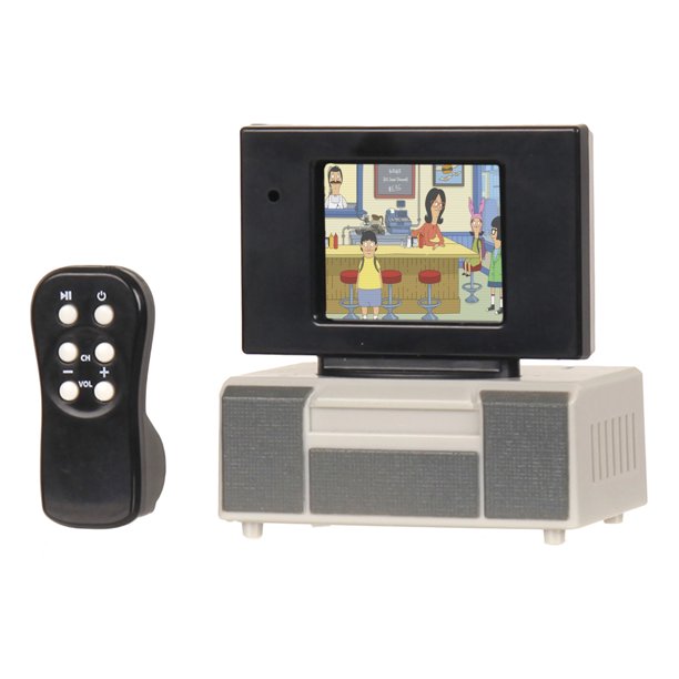 Basic Fun - Tiny TV Classics with Working Remote Control - Bob’s Burgers (Clips from Season 3) 06926 LAST ONE!