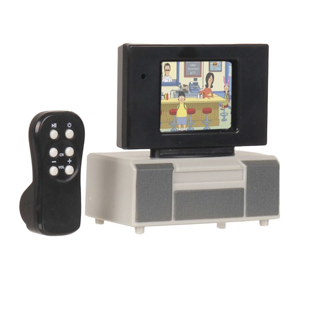 Basic Fun - Tiny TV Classics with Working Remote Control - Bob’s Burgers (Clips from Season 3) 06926 LAST ONE!
