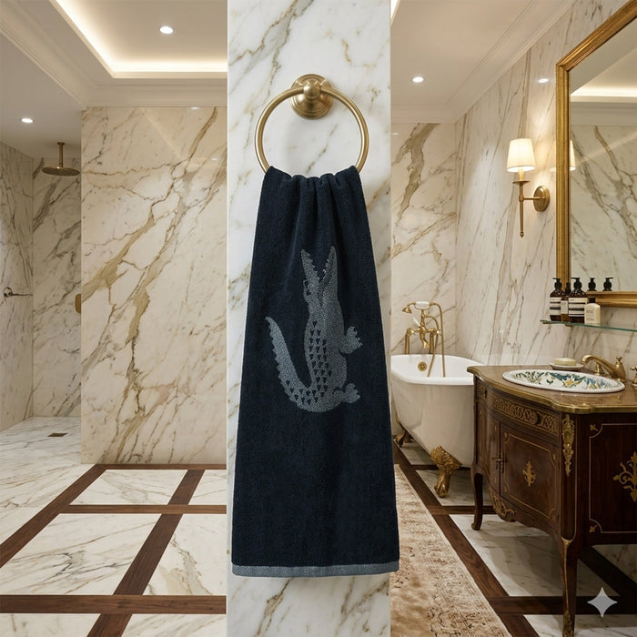 Crocodile Classic  - Combed Cotton Premium Towel