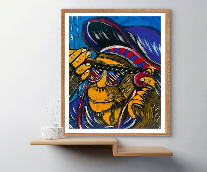 'Dance Monkey' Paper Print