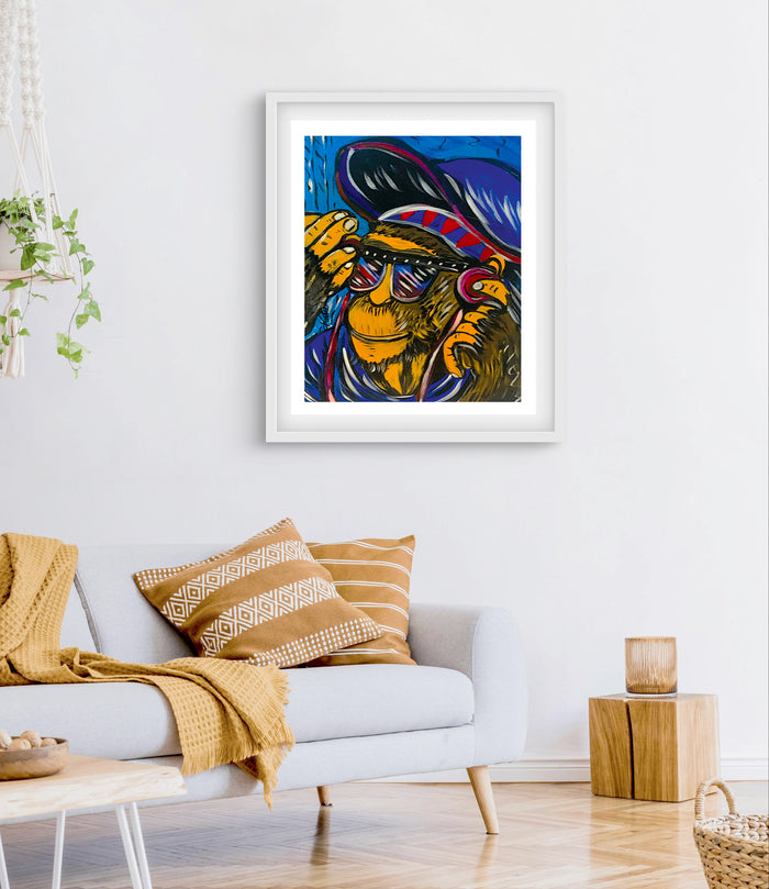 'Dance Monkey' Paper Print