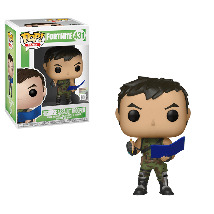 Funko Pop! Games #431 - Fortnite - Highrise Assault Trooper Vinyl Figure