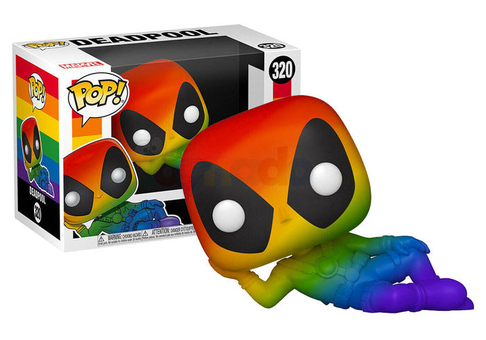 Funko Pop! Marvel - Deadpool #320 - Rainbow Deadpool (Pride Variant) Vinyl Figure (56979) LAST ONE!