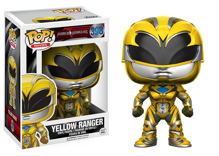 Funko Pop! Movies - Power Rangers #398 - Yellow Ranger Vinyl Figure LAST ONE!