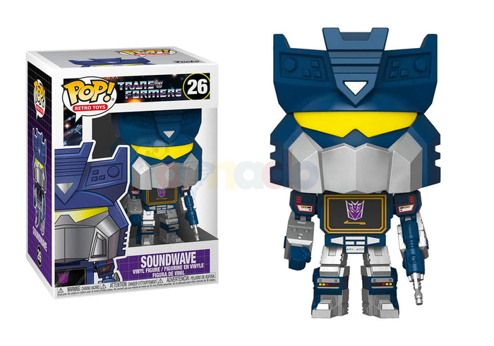 Funko Pop! Retro Toys #26 - Transformers - Soundwave Vinyl Figure (50969) LAST ONE!