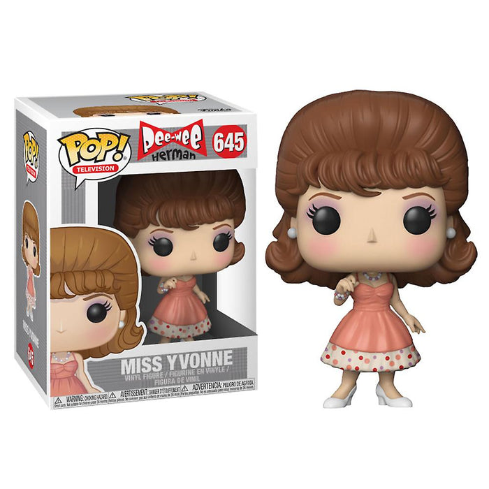 Funko Pop! Television - Pee-Wee Herman #645 - Miss Yvonne Vinyl Figure