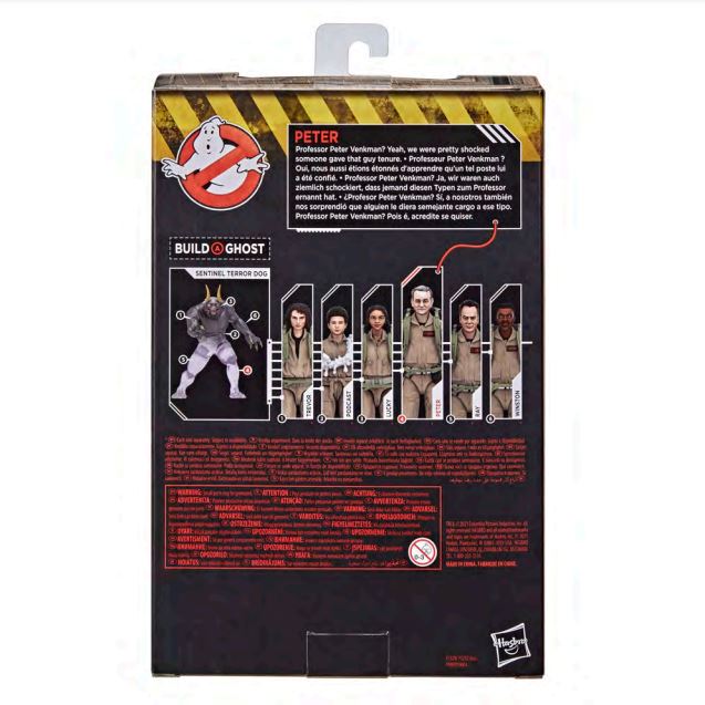 Ghostbusters Afterlife - Plasma Series - Sentinel Terror Dog BAF - Peter Venkman Action Figure (F1329) LIMITED QTY LOW STOCK