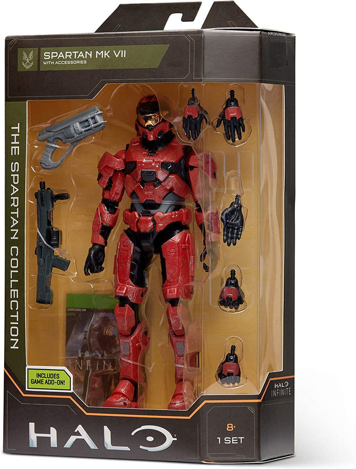 Halo - The Spartan Collection - Series 1 - Spartan MK VII (With Accessories) Action Figure (HLW0020) LOW STOCK
