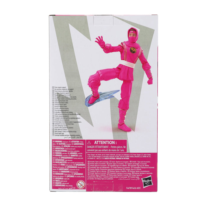 Hasbro - Power Rangers: Lightning Collection - Mighty Morphin Ninja Pink Ranger Action Figure (F4678) LOW STOCK