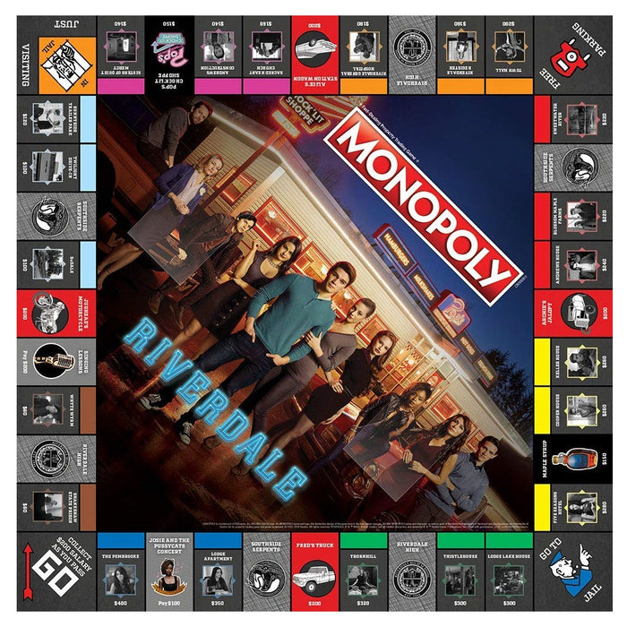 Hasbro Gaming - USAopoly - Monopoly: Riverdale Edition Board Game LOW STOCK