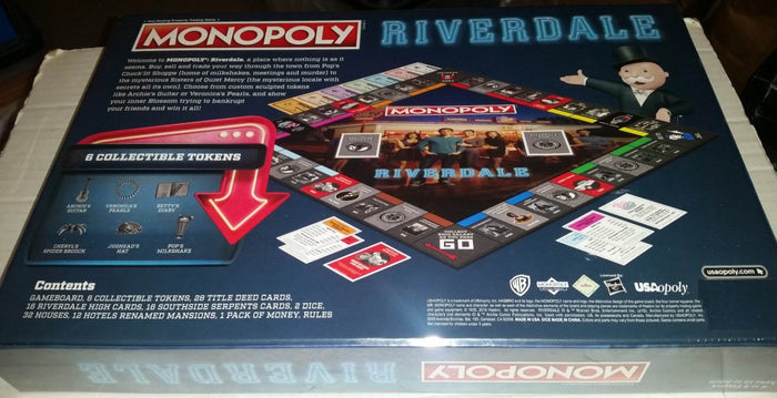 Hasbro Gaming - USAopoly - Monopoly: Riverdale Edition Board Game LOW STOCK