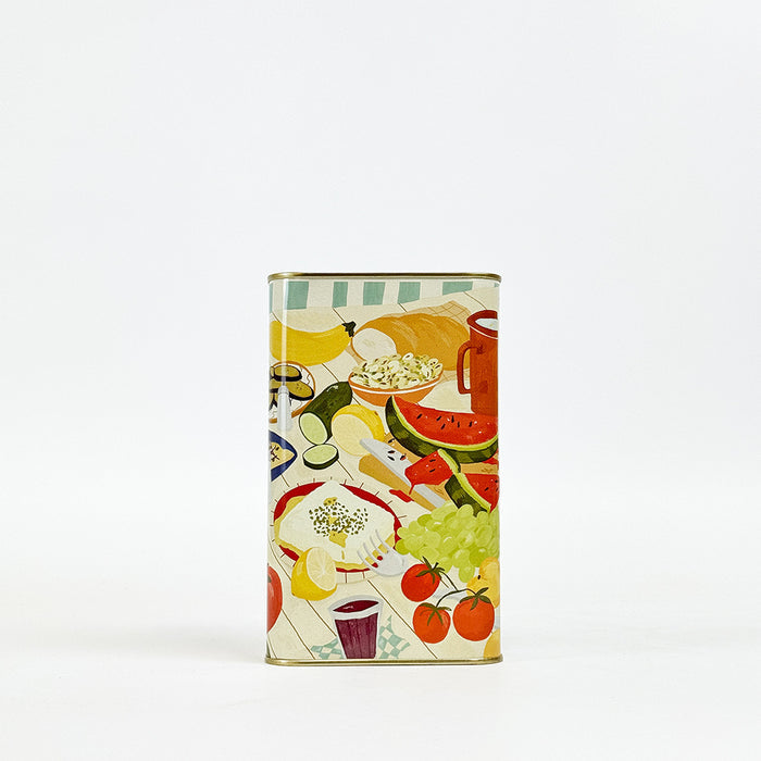 Honest Toil Cold Pressed Extra Virgin Olive Oil - 1L Illustrated Can (Fresh Nov 2025 Harvest)