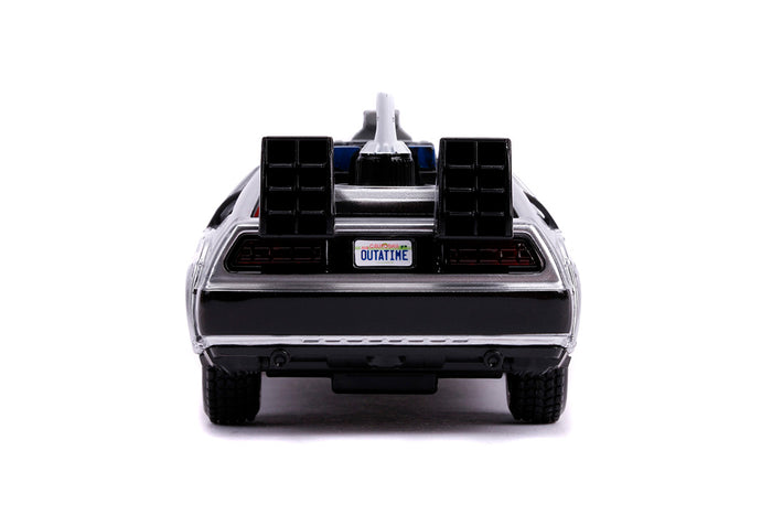 Jada - Hollywood Rides - Back to the Future II - DeLorean Time Machine - 1:32 Diecast Vehicle (30541)