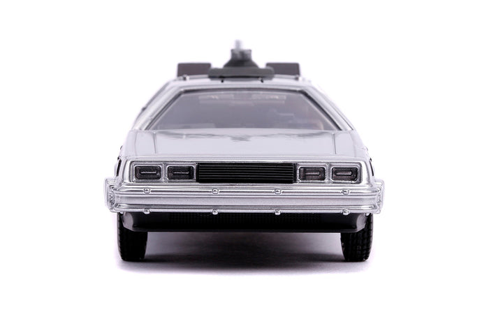 Jada - Hollywood Rides - Back to the Future II - DeLorean Time Machine - 1:32 Diecast Vehicle (30541)
