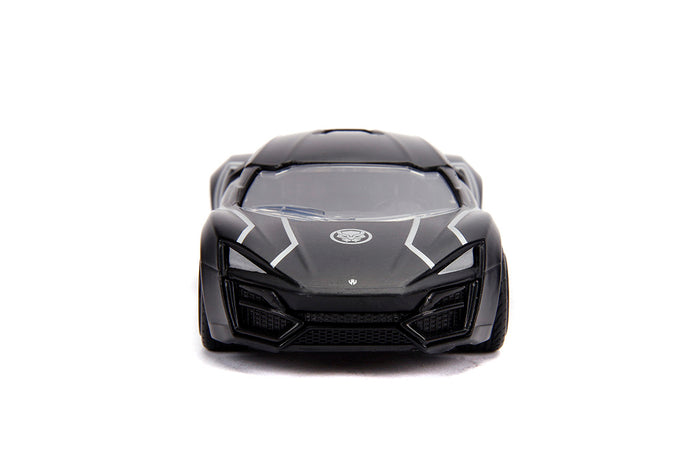 Jada - Hollywood Rides - Metals Die Cast - Marvel - Black Panther - Lykan Hypersport 1:32 Vehicle (30302)