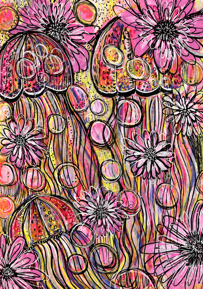 Jelly Paddington A2 Print