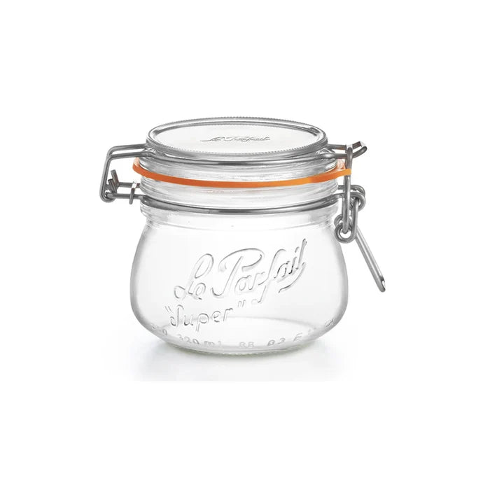 0.25L Le Parfait Super Preserve clip top glass store jar