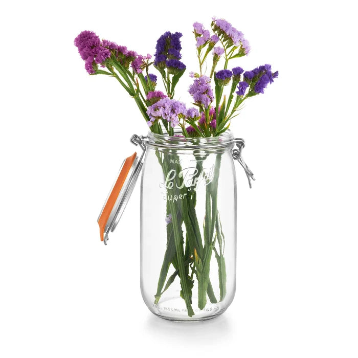 Le Parfait Super Preserve Clip Top Glass Store Jar 1.5L