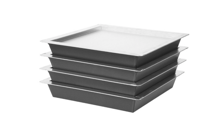 LloydPans Sicilian Style Pizza Pan (Pre-Seasoned) 16" x 12" x 2"