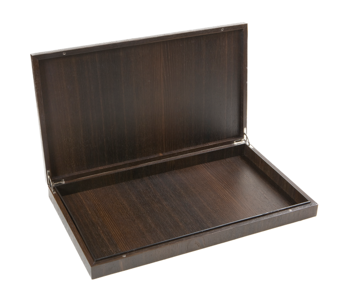 Lying Down Storage Boxes - Medium - Smoked Oak