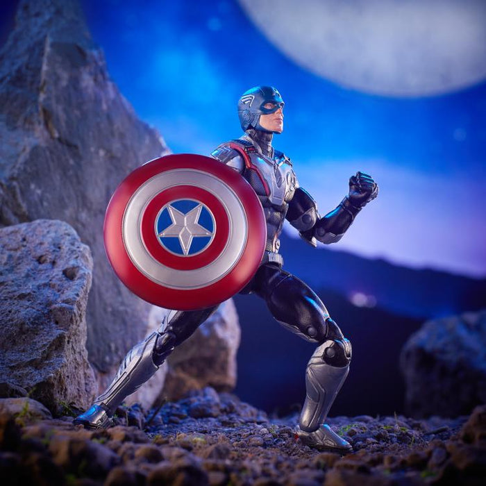 Marvel Legends - Avengers: End Game (2019) - Thanos BAF - Captain America Action Figure (E3965) LOW STOCK