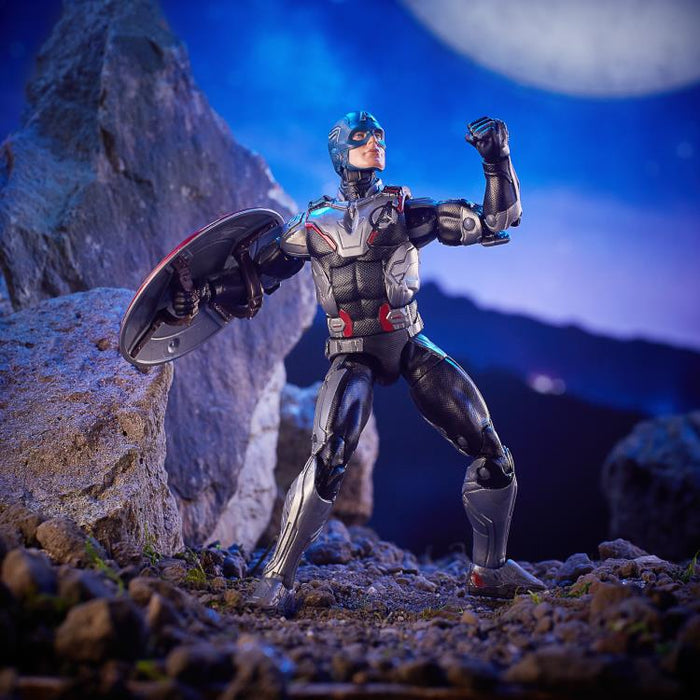 Marvel Legends - Avengers: End Game (2019) - Thanos BAF - Captain America Action Figure (E3965) LOW STOCK