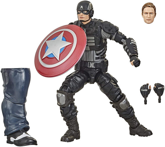 Marvel Legends - GamerVerse (Joe Fixit BAF) Stealth Captain America Action Figure (E9977) LOW STOCK
