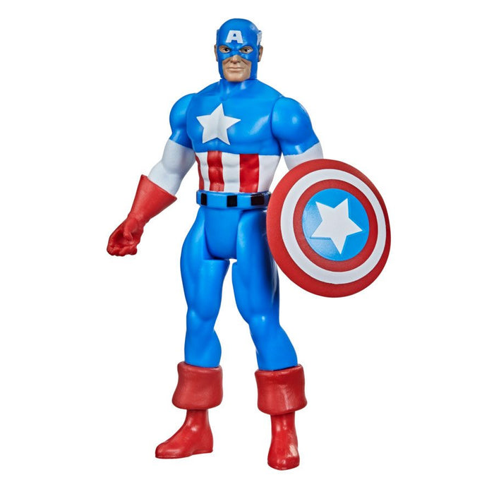 Marvel Legends - Kenner Retro Series - Captain America 3.75-Inch Action Figure (F2652)