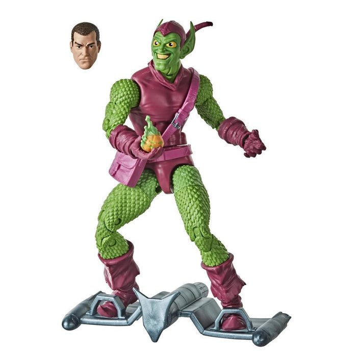Marvel Legends - Retro Collection - Green Goblin Action Figure with Glider & Pumpkin Bomb (E9321)