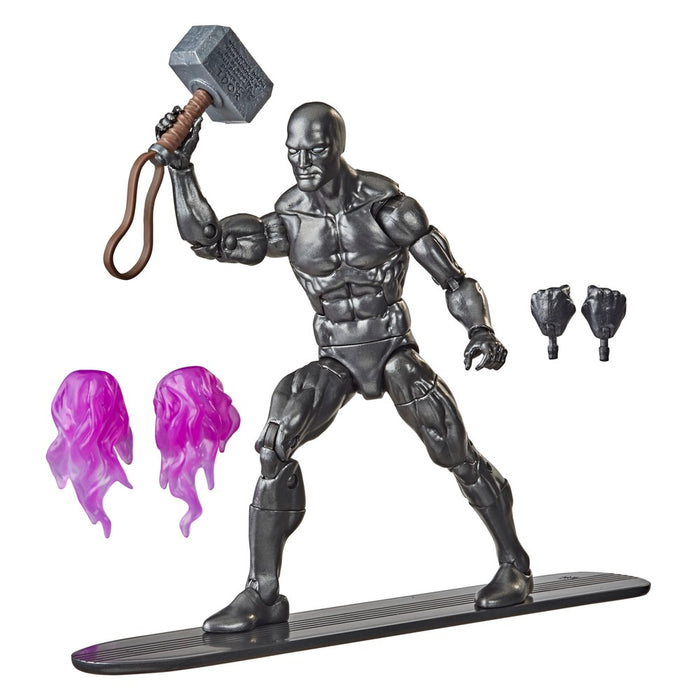 Marvel Legends - Silver Surfer: Fallen One (Obsidian Edition) Exclusive Action Figure w/Mjolnir F0222 LOW STOCK