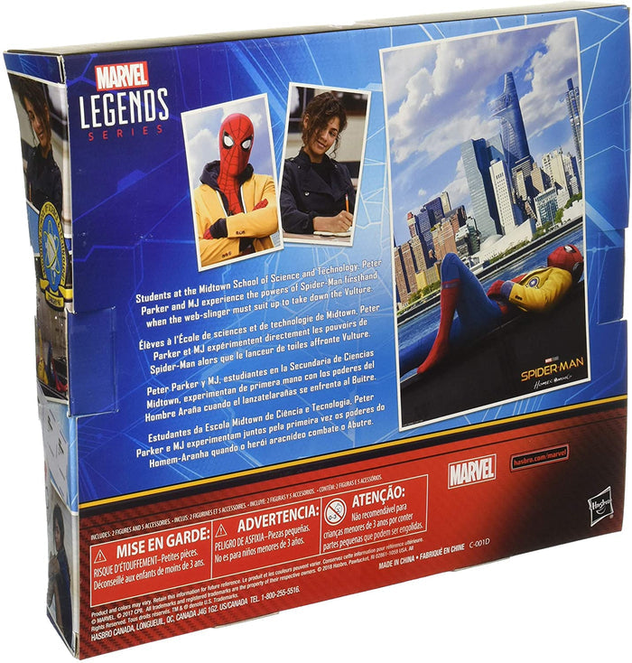 Marvel Legends - Spider-Man: Homecoming - Spider-Man & Marvel's MJ Action Figures (E5271) Exclusive LAST ONE!