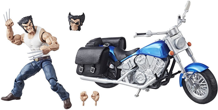 Marvel Legends - Ultimate Riders - Wolverine Action Figure and Motorcycle (E1377) LAST ONE!