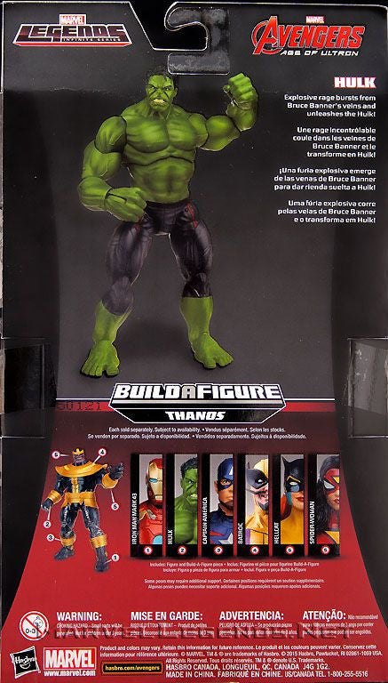 Marvel Legends Infinite - Thanos BAF - Avengers: Age of Ultron - Hulk Action Figure (B2061) LAST ONE!