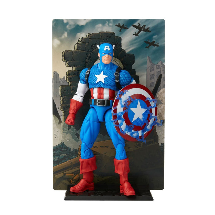 Marvel Legends: Retro Collection - 20th Anniversary Series 1 - Captain America Action Figure (F3439) LOW STOCK
