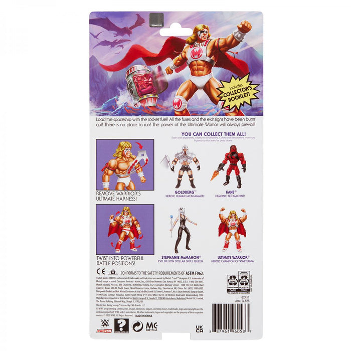 Masters of the WWE Universe - Ultimate Warrior Action Figure (GXR11)