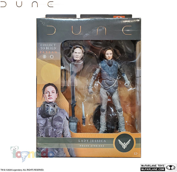 McFarlane - Dune - Rabban BAF - Lady Jessica (House Atreides/Fremen Stillsuit) 7-inch Figure (10783)