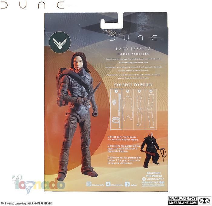 McFarlane - Dune - Rabban BAF - Lady Jessica (House Atreides/Fremen Stillsuit) 7-inch Figure (10783)