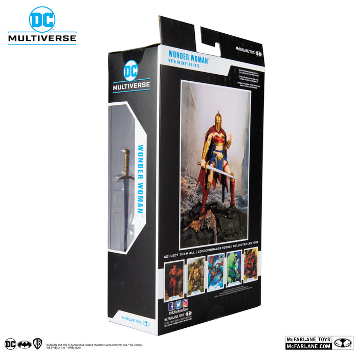 McFarlane: DC Multiverse - Batman: Last Knight on Earth - Wonder Woman (Helmet of Fate) Figure 15175