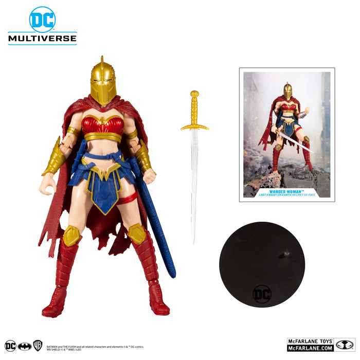 McFarlane: DC Multiverse - Batman: Last Knight on Earth - Wonder Woman (Helmet of Fate) Figure 15175