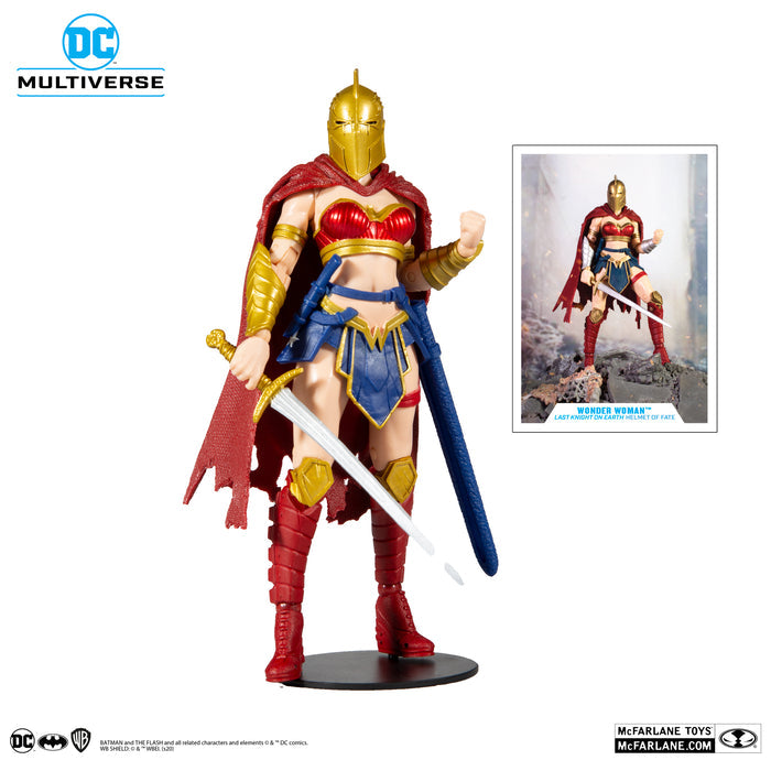 McFarlane: DC Multiverse - Batman: Last Knight on Earth - Wonder Woman (Helmet of Fate) Figure 15175