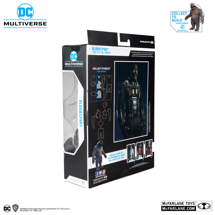 McFarlane: DC Multiverse - King Shark BAF - Suicide Squad (Movie) - Bloodsport Action Figure (15432) LOW STOCK