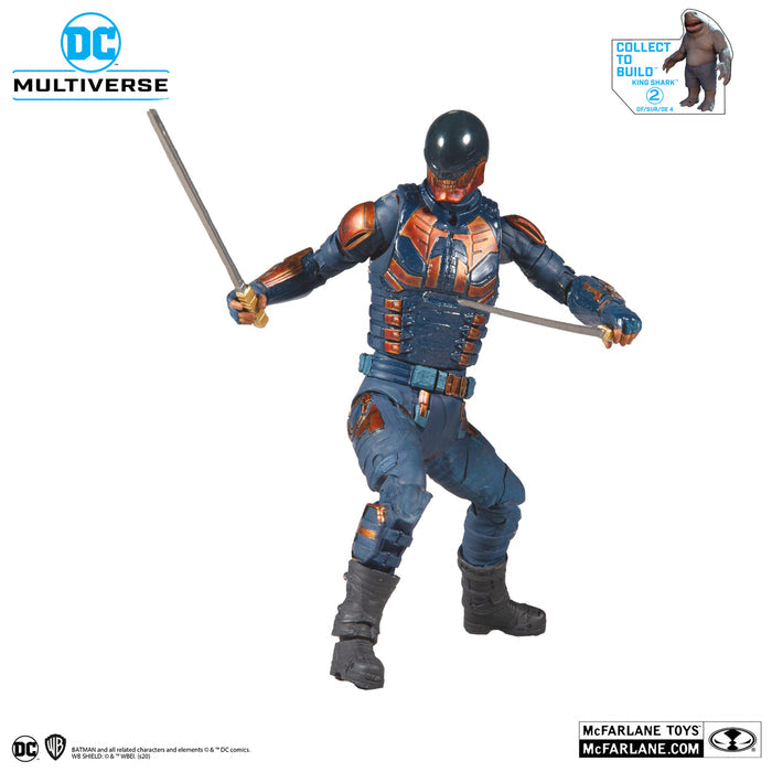 McFarlane: DC Multiverse - King Shark BAF - Suicide Squad (Movie) - Bloodsport Action Figure (15432) LOW STOCK