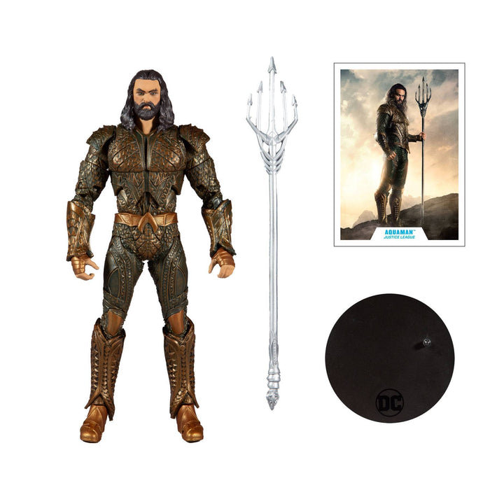 McFarlane Toys - DC Multiverse - Zack Snyder\'s Justice League - Aquaman Action Figure (15091) LOW STOCK