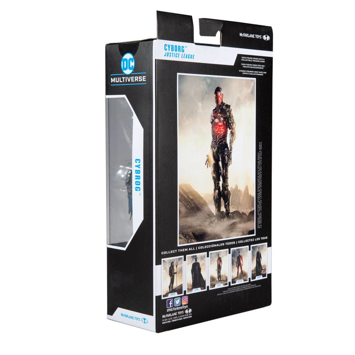 McFarlane Toys - DC Multiverse - Zack Snyder’s Justice League (2021) - Cyborg Action Figure (15093) LOW STOCK