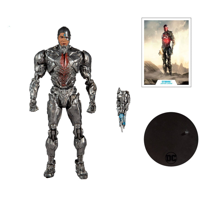 McFarlane Toys - DC Multiverse - Zack Snyder’s Justice League (2021) - Cyborg Action Figure (15093) LOW STOCK