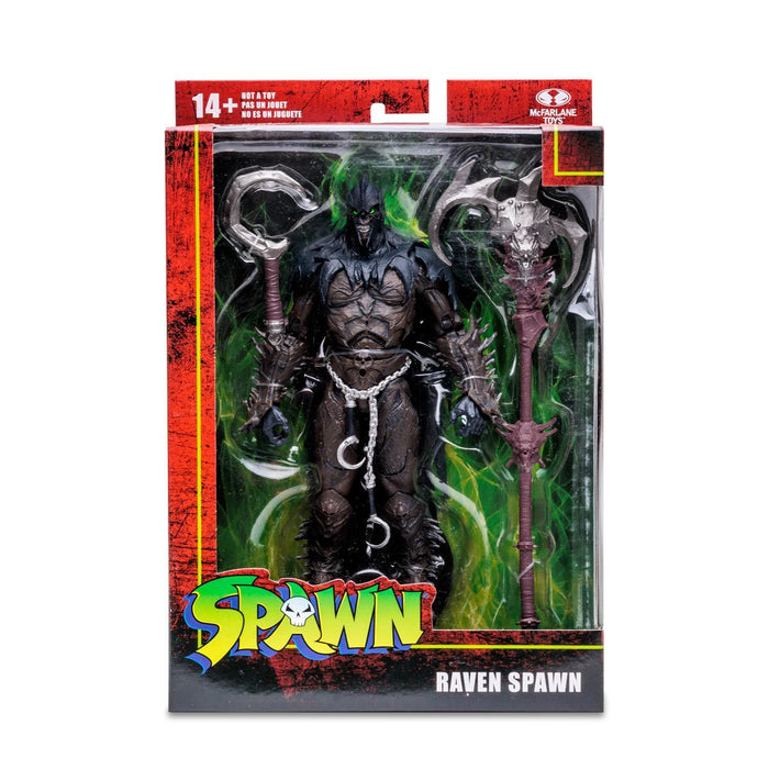 McFarlane Toys Spawn (Wave 3) - Raven Spawn (Small Hook) Action Figure (90148) LOW STOCK
