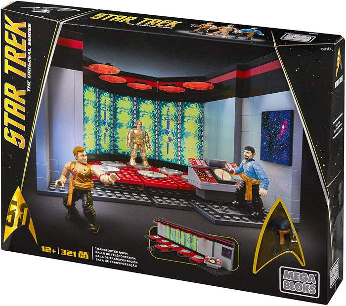 Mega Bloks - Star Trek: The Original Series - Transporter Room Collector Construction Set (DPH81) LOW STOCK