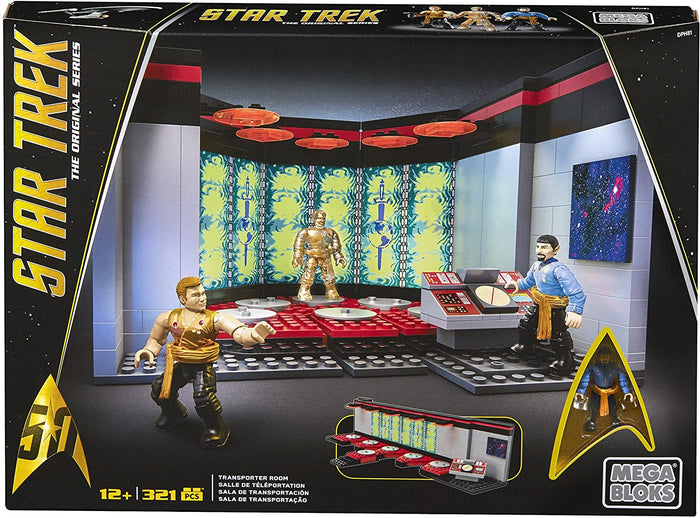 Mega Bloks - Star Trek: The Original Series - Transporter Room Collector Construction Set (DPH81) LOW STOCK